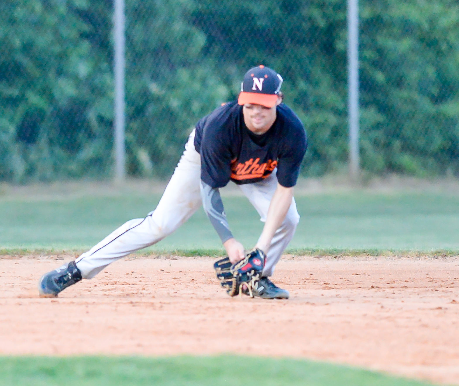 Friday night baseball action